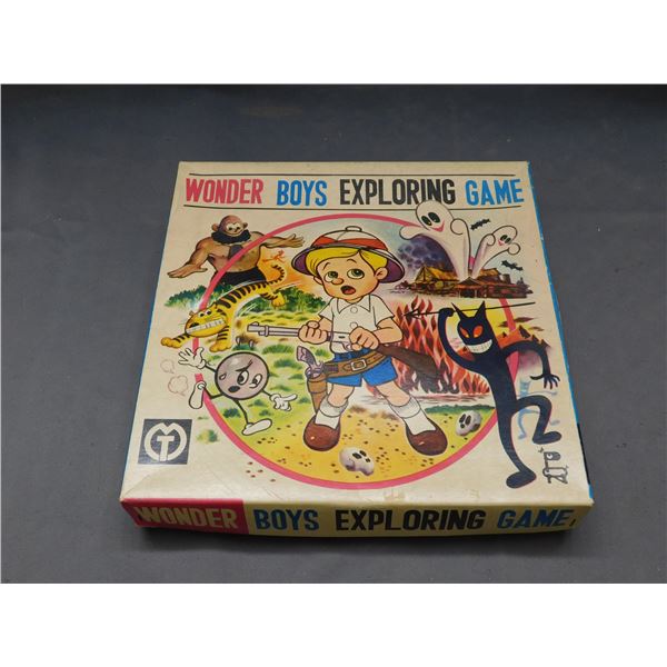 Wonder Boys Exploring Game 1950's Plastic Marble Maze Game Modern Toys Japan