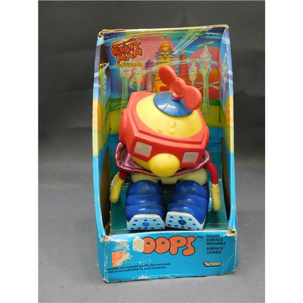 Robot Man & Friends OOPS Figure Battery Operated Kenner 1984