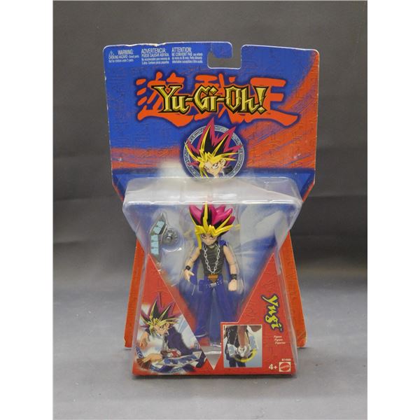 Yu-Gi-Oh! "YUGI" Figure on Tri-Lingual Card Mattel 2003