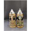 Image 6 : Pair of Western Germany Beer Steins