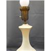 Image 4 : Lot of 2 Vintage Antique Ceramic Base Table Lamp and Porcelain Table Lamp