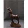 Image 3 : Wooden Carved Deer 12"