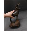 Image 7 : Wooden Carved Deer 12"