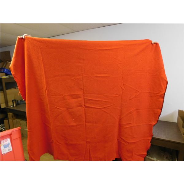 Mohawk "Te Pee" Vintage Red Wool Blanket