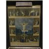 Image 2 : Wall Hanging Religious The Way of the Cross Jesus Christian Metal Frame Art Decor