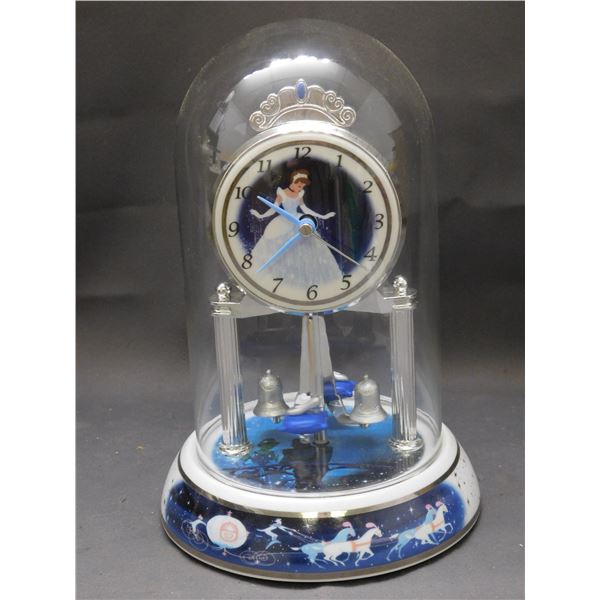 Cinderella Anniversary Clock *works* 90s