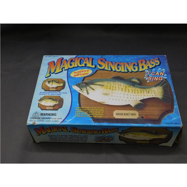 Magical Singing Bass w Box