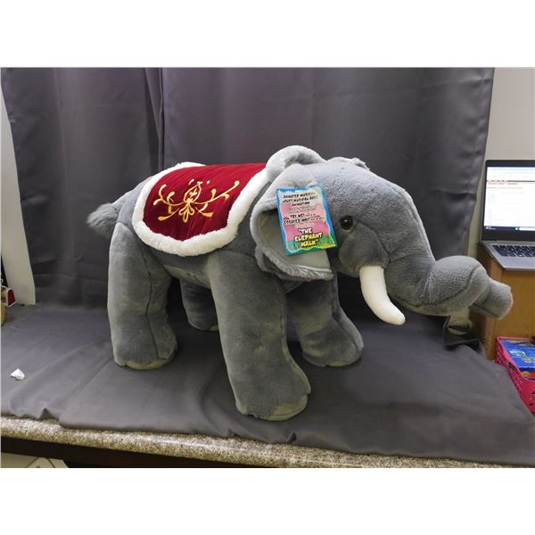 Animated Musical Cuddly Kingdom "The Elephant Walk" Plush