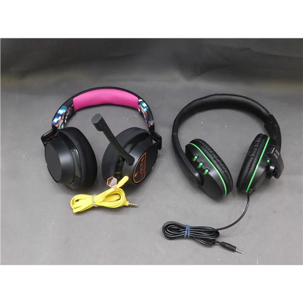 Pair of Headsets with Mics