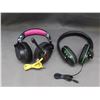 Image 1 : Pair of Headsets with Mics