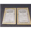 Image 1 : Lot of 2 Volume 1926 and 1925 National Geographic Magazines Vol 48 and 49