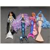Image 1 : Lot of 4 Mermaze, Mermaidz Dolls