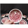 Image 3 : 30pc Set of Vintage Copeland Spode Tower in Pink circa 1940s 50s