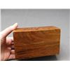 Image 5 : Carved Vintage Wooden Trinket Box 5.5" x 3.25" x 2"
