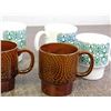 Image 2 : Lot of 6 Vintage Stacking Mugs Japan
