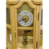 Image 2 : Solid Wooden Curio Wall Clock Cabinet