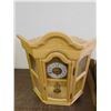 Image 3 : Solid Wooden Curio Wall Clock Cabinet