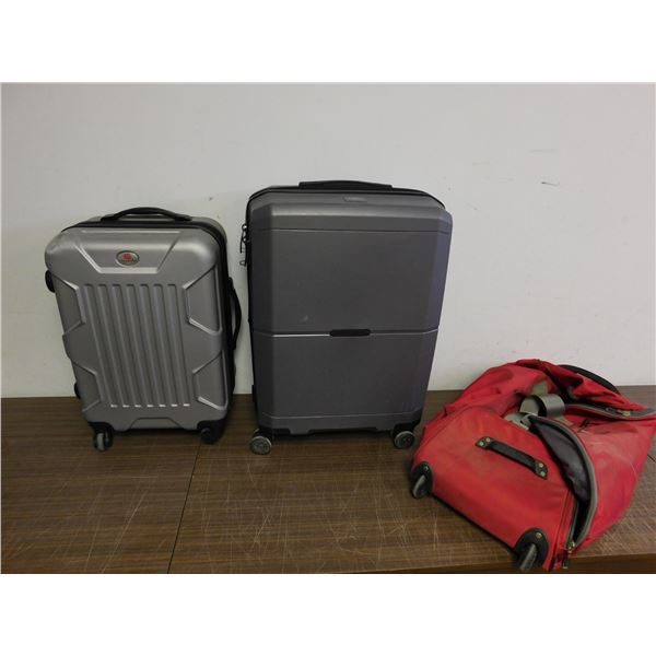 Lot of 3 Air Canada, Outbound and Lugano Duffel Bag
