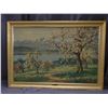 Image 1 : Vintage Turner Textured Canvas Print Nature's Splendor by T. Peterson 40" x 28"