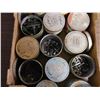 Image 3 : Lot of 13 Tobacco Tins Full of Screws, Nails, Hardware Bits & Pieces