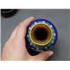 Image 3 : Cloisonne Metal Vase and Fabric Box Asian Patterns