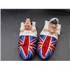 Image 1 : HRH Queen Elizabeth / Prince Phillip Slippers Spitting Image 1988