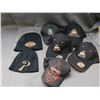 Image 1 : Lot of 7 Harley Davidson Baseball Caps and Toques, Miller Beer, Football, Etc