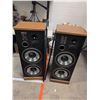 Image 2 : Pair of Post Floor Speakers Digital Monitor DM16