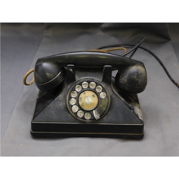 Vintage Antique Pyramid Rotary Phone Northern Electric