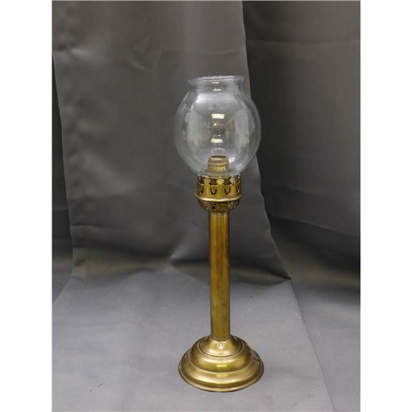 Brass Spring Loaded Hurricane Candle Holder Ogale India