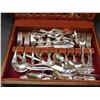 Image 2 : Lot of Vintage Antique Flatware Silverware Cutlery in Presentation Box (various makes, Rogers, etc)