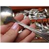 Image 4 : Lot of Vintage Antique Flatware Silverware Cutlery in Presentation Box (various makes, Rogers, etc)