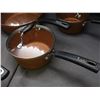 Image 2 : The Rock Cooking Pots, Pan with Lids Copper Set