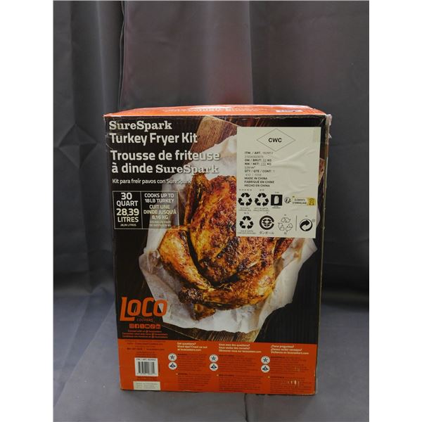 SureSpark Turkey Fryer Kit  NEW/RETURN