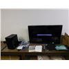 Image 1 : Samsung 40" Flatscreen TV With Wall Mount, Wireless Sound Bar, Speaker, Paperwork, Remote