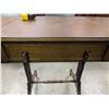 Image 5 : Coombe Drop Leaf Sofa Side Table with Drawer