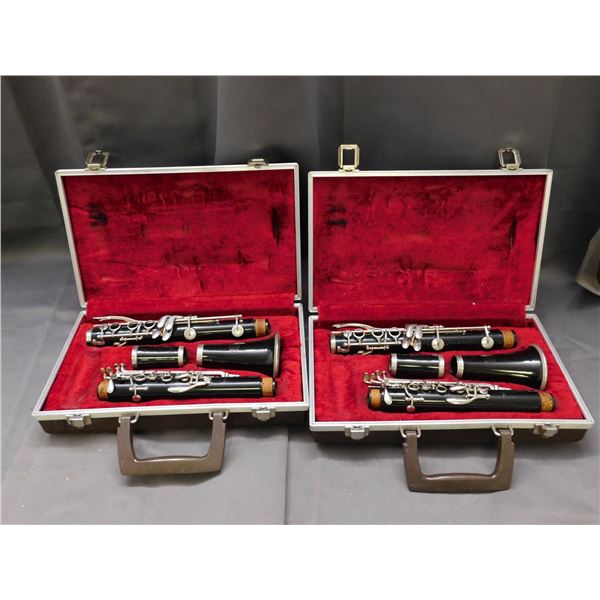 2 Clarinets *both missing mouth pieces* Dura Tone