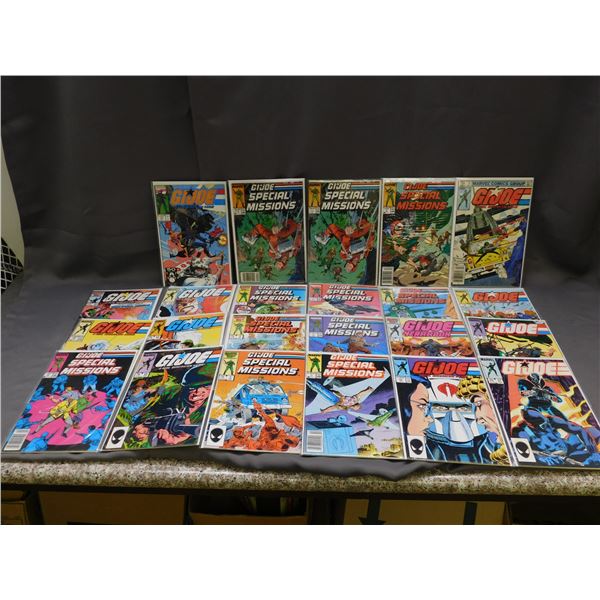 Lot of 23 GI Joe Comic Books