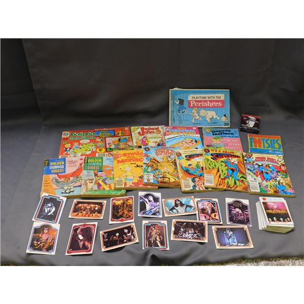 Lot of Digest Archie Pocket Books, Comics, Playing Cards Star Trek, KISS