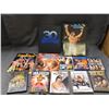 Image 1 : Lot of Wrestling WWE WWF Books Games Puzzle, PS4 Games, Ultimate Warrior, DVDs