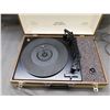 Image 2 : Briefcase Portable Turntable Record Player Model 706