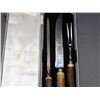 Image 3 : Vintage Stag Horn Haddon Hall Carving Set