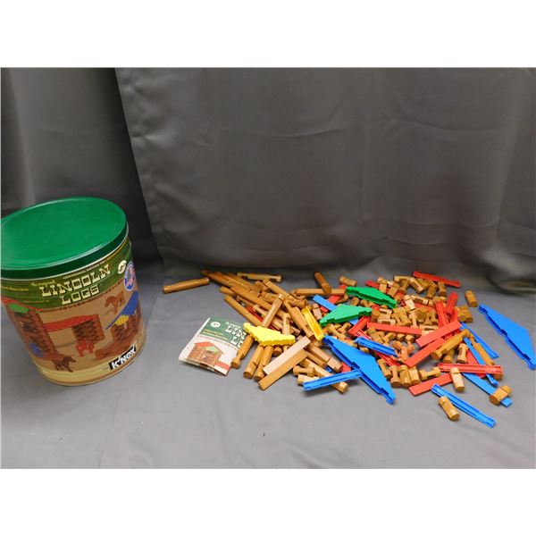 K'Nex Lincoln Logs Playset Building Blocks