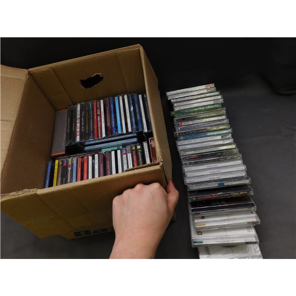 Lot of approx 57 SEALED CDs