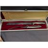 Image 3 : Lot of Steak Knives and Stainless Steel Carving Set