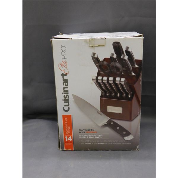 Cuisineart Elite Pro Knife Set with Block
