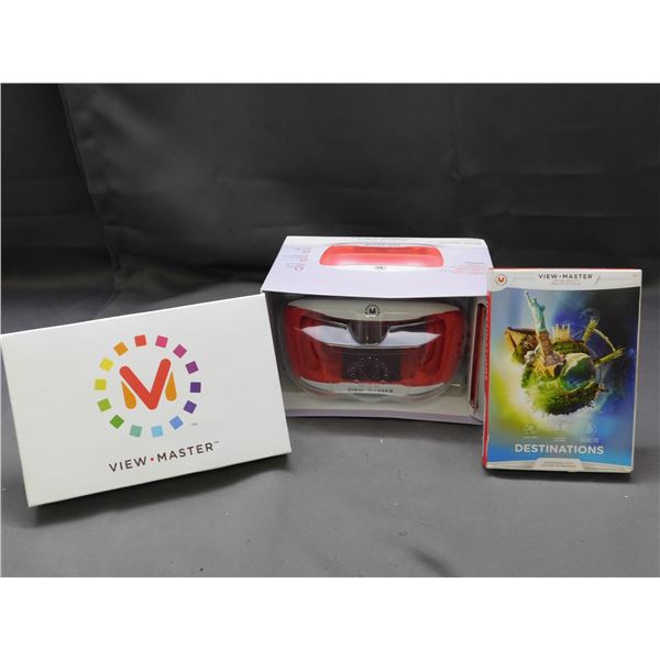 View Master Deluxe VR viewer with DVD Experience Pack NEW/RETURN