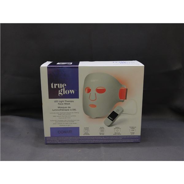 True Glow LED Light Therapy Face Mask Conair NEW/RETURN