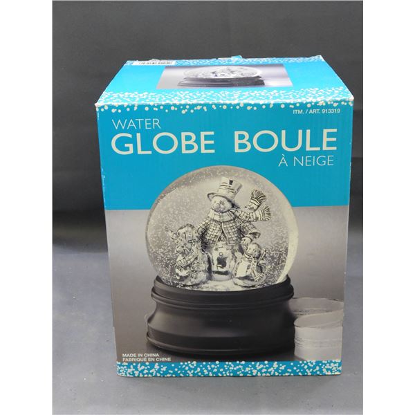 Water Globe Christmas Holiday Snow Globe