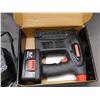 Image 2 : Craftsman 19.2 Volt Nailer / Stapler and DieHard Charger, Extra Battery